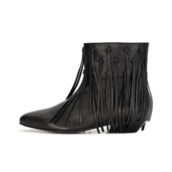 SAINT LAURENT Ankle Boots Women's Black