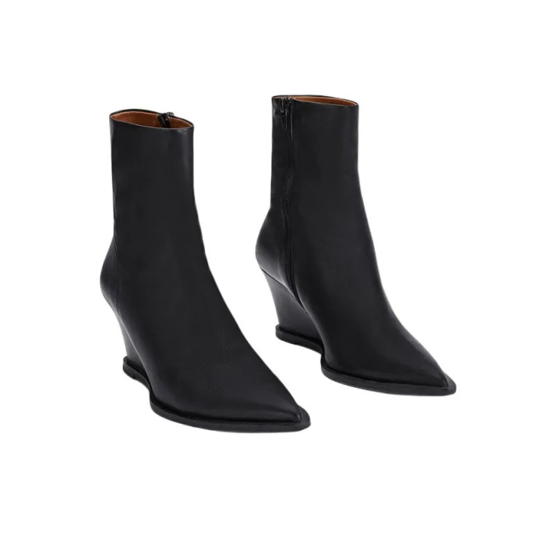 ATP Atelier Pratella Ankle Boots 7cm Women's Black-2