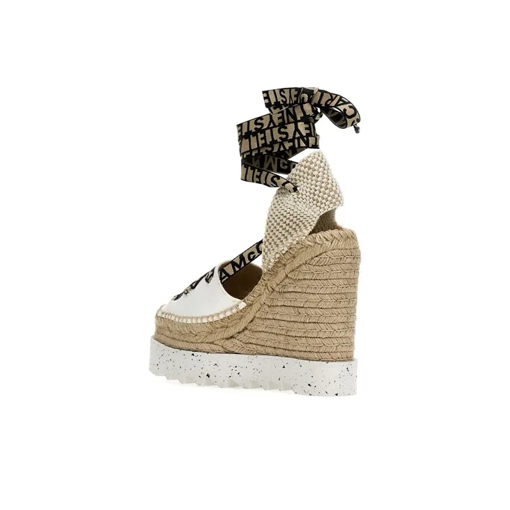 Stella McCartney Gaia 140mm Wedge Espadrilles-3