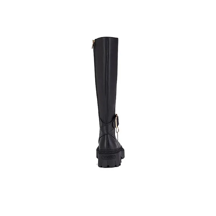 COACH James Knee-high Boots Women's Black-2