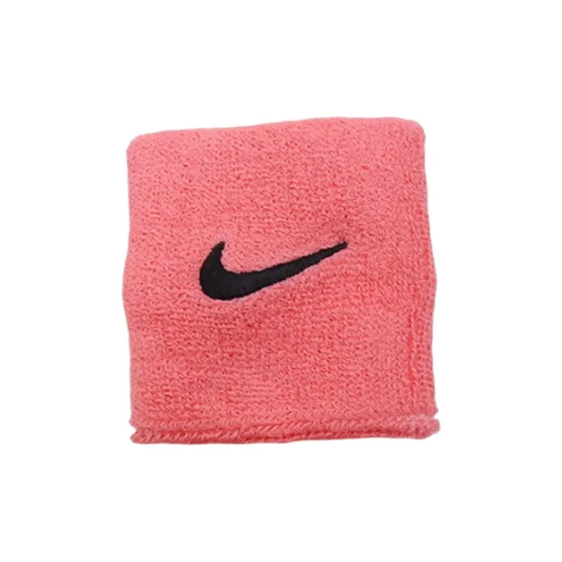 Nike Cotton, Acrylic, Polyester, Elastane, Elastane Wristbands Unisex Pink-0