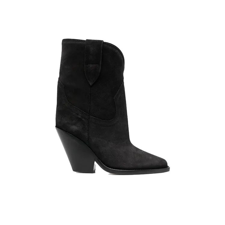 ISABEL MARANT Leyane 90mm Suede Boots-1