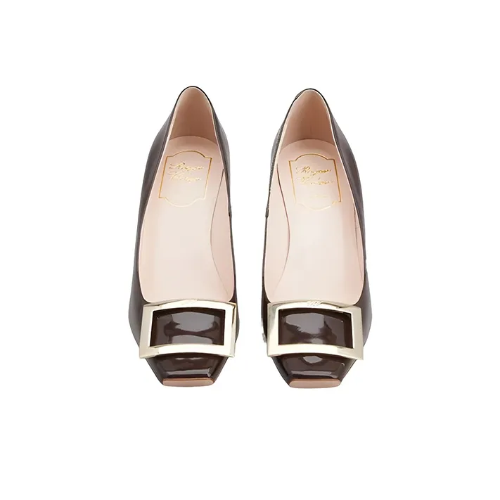 Roger Vivier Slim Heel High Heels Women's Burgundy-3