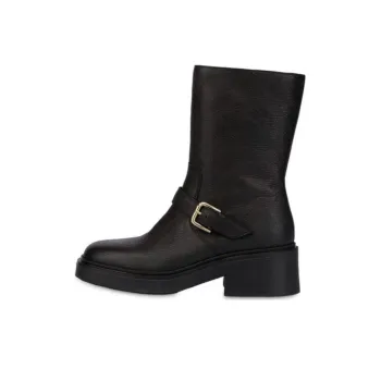 Pollini Free Time Madras Ankle Boots 6cm Women's Black