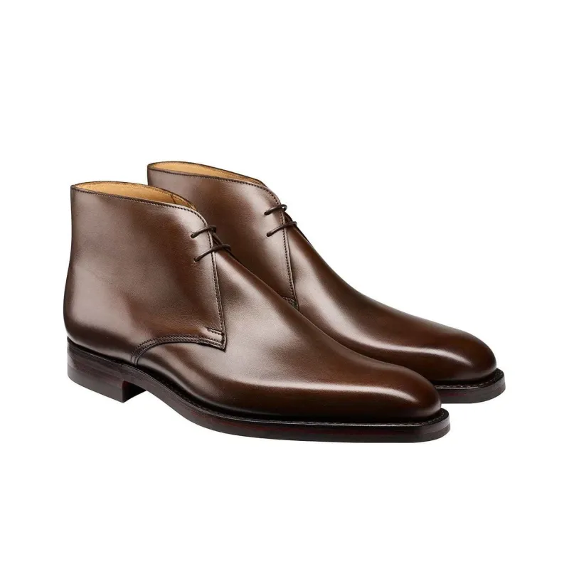 CROCKETT & JONES Tetbury Ankle Boots Men's Dark Brown-2