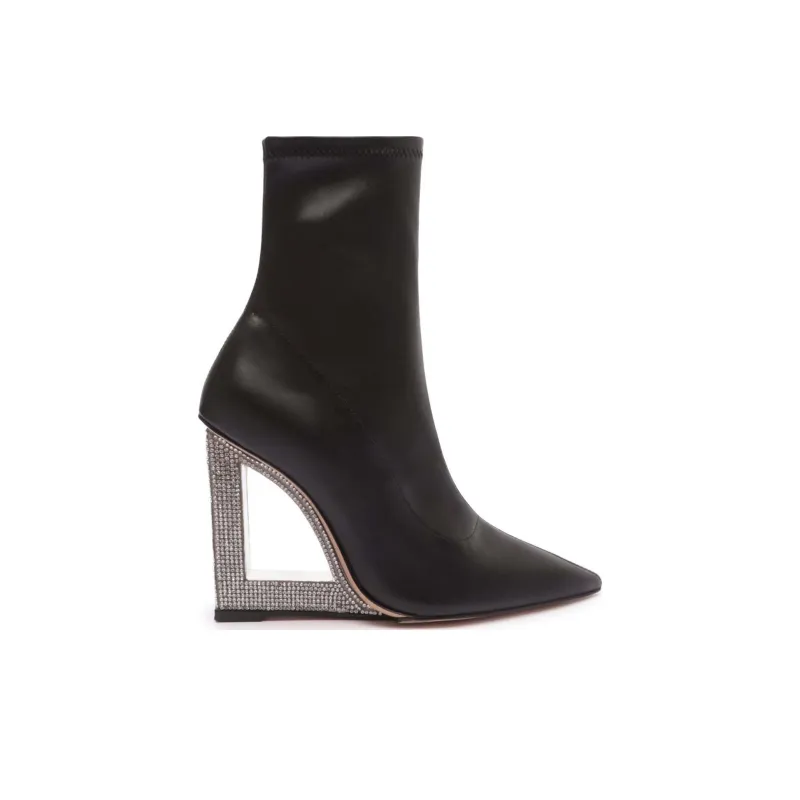 Schutz Philip's Ankle Boots 11cm Women's Black-1