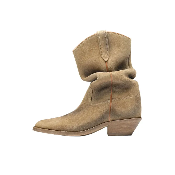 Maison Margiela Tabi 55mm Slouchy Western Boots-0