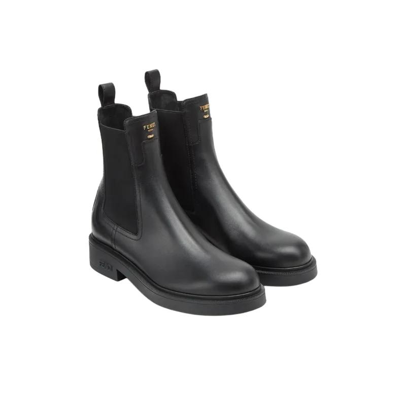 FENDI Filo Biker Ankle Boots Women's-3