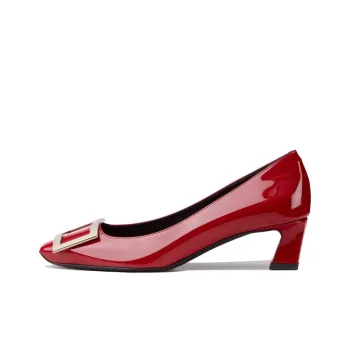 Roger Vivier Belle Vivier Trompette Spool Heel High Heels 4.5cm Women's Red