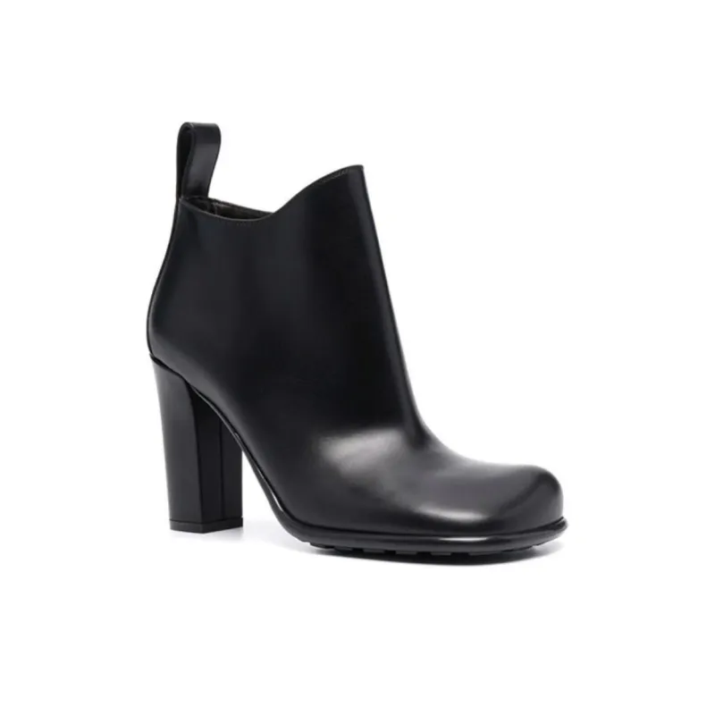 Bottega Veneta Square Toe Ankle Boots Women's-2