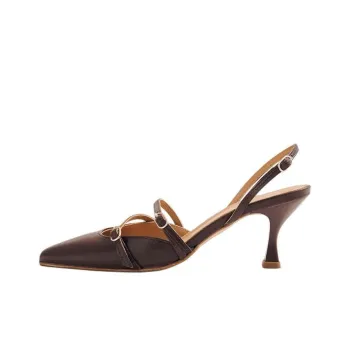 ALOHAS Joelle Slim Heel High Heels 4cm Women's Brown