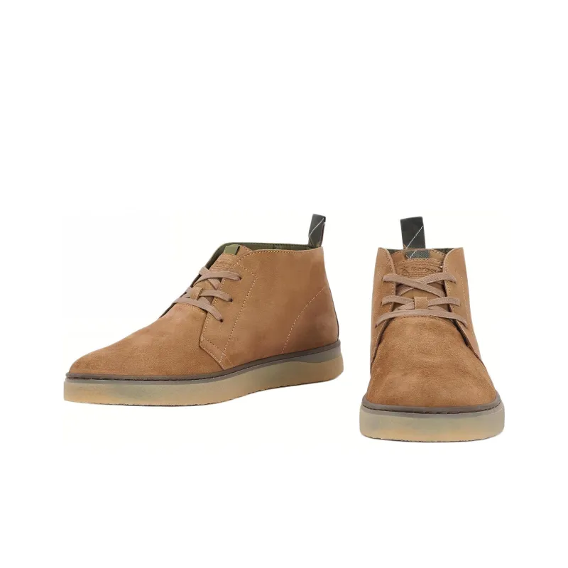 BARBOUR Reverb Ankle Boots Men's Brown-3
