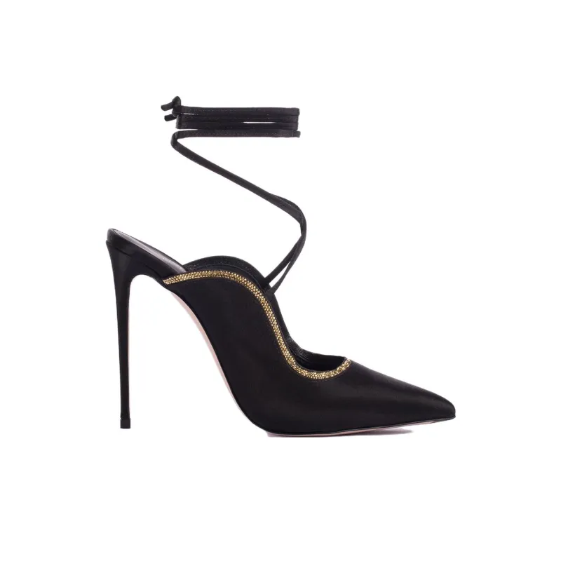 Le Silla Ivy 120mm Lace up Pumps-1