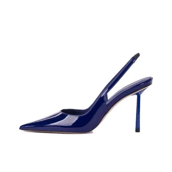 Le Silla Bella 80mm Slingback Patent Pumps
