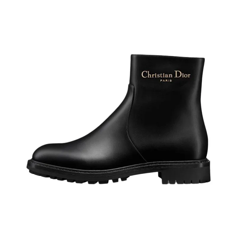 DIOR D Town Ankle Boots Women's Black-0
