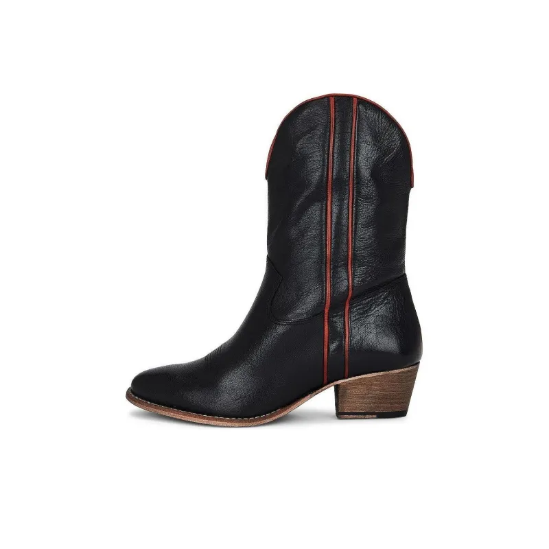 FREE PEOPLE Ankle Boots 4.5cm Women's Black-0