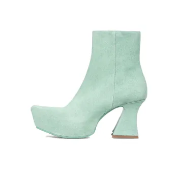 KNWLS Ankle Boots 10cm Women's Mint Green