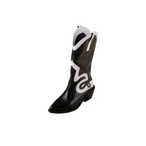 ALOHAS Knee Gorgeous boots Carol 5.5cm Women's Black