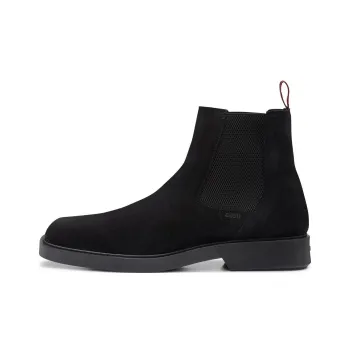HUGO BOSS Short Chelsea Boots Men's Black