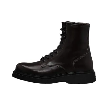 CALVIN KLEIN Ankle Boots 3cm Men's Coffee