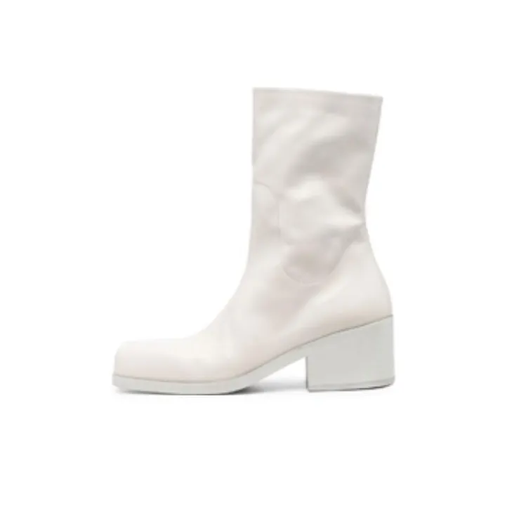 Marsèll Cassello Ankle Boots 5cm Women's White-0