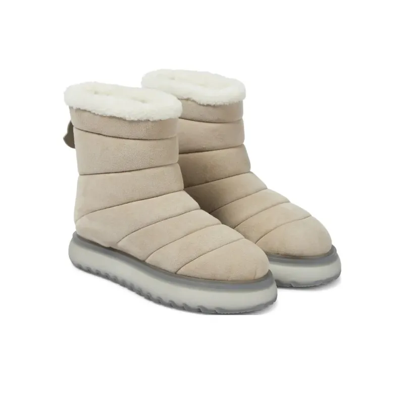Moncler Ankle Boots Women's Beige-1
