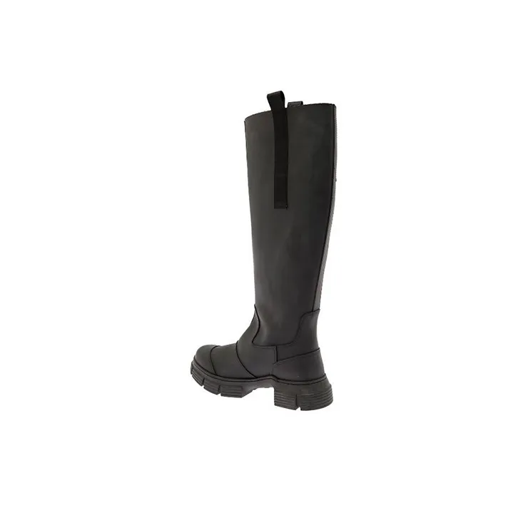 GANNI Knee high Boots Women's Black-3