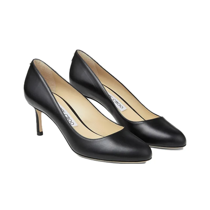 Jimmy Choo Selah Slim Heel High Heels 6cm Women's Black-2