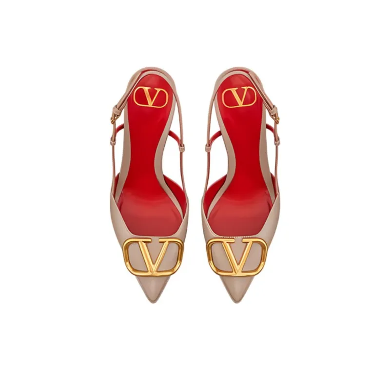 Valentino Garavani VLogo Signature 120mm Slingback Pumps-3