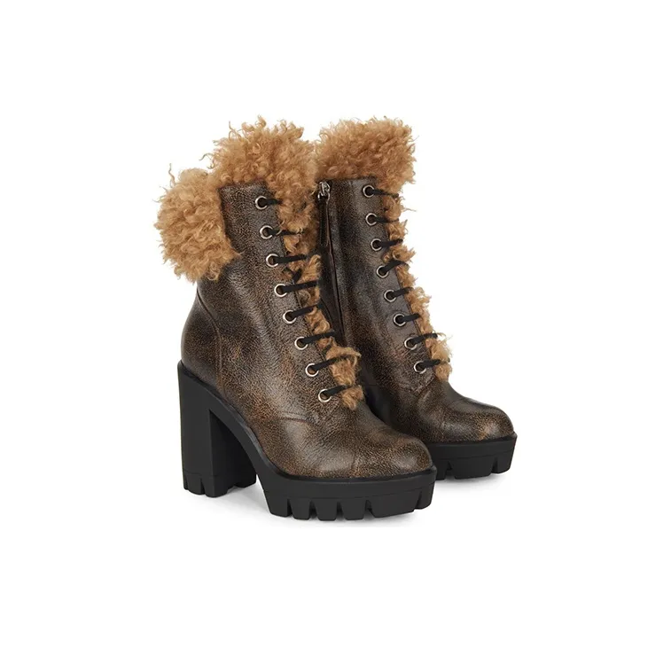 Giuseppe Zanotti Tonix Winter Shearling-trim Boots Women's-2