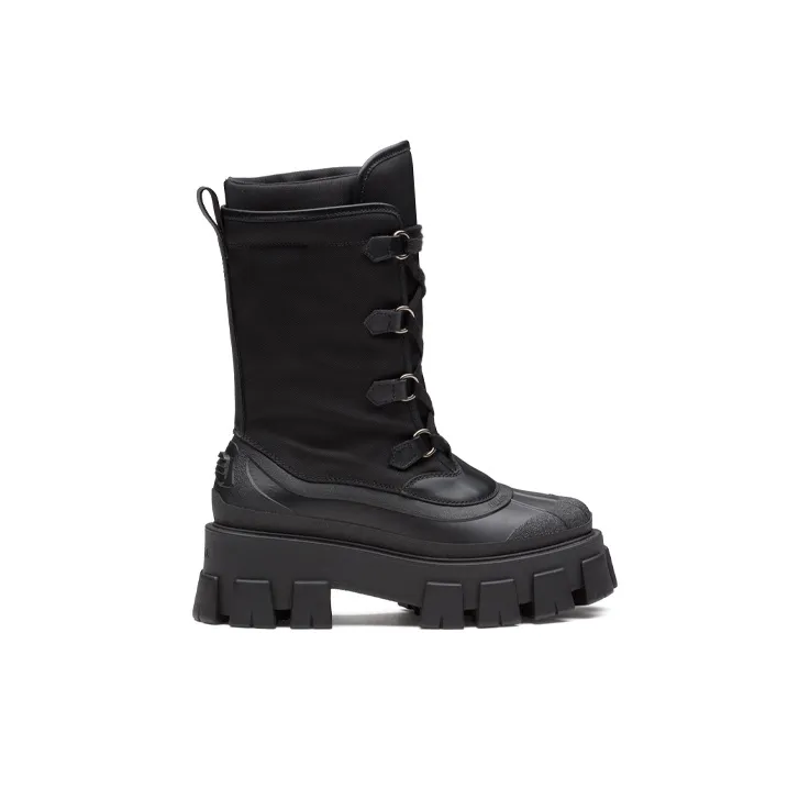 PRADA Monolith Women's Chunky Sole Boot 'Black'-1
