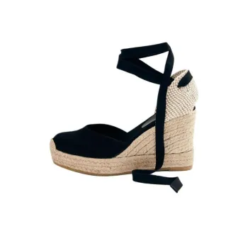 ALOHAS Wedge Heel High Heels 10cm Women's Black