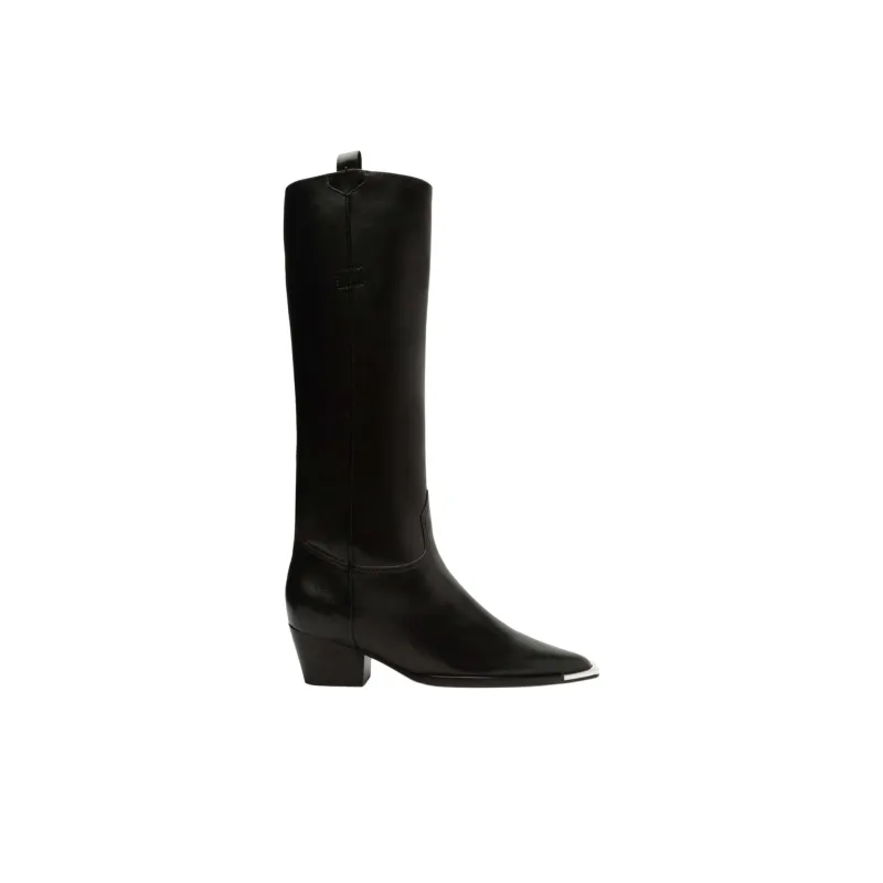 Schutz Tessie Up Ankle Boots 4.5cm Women's Black-1