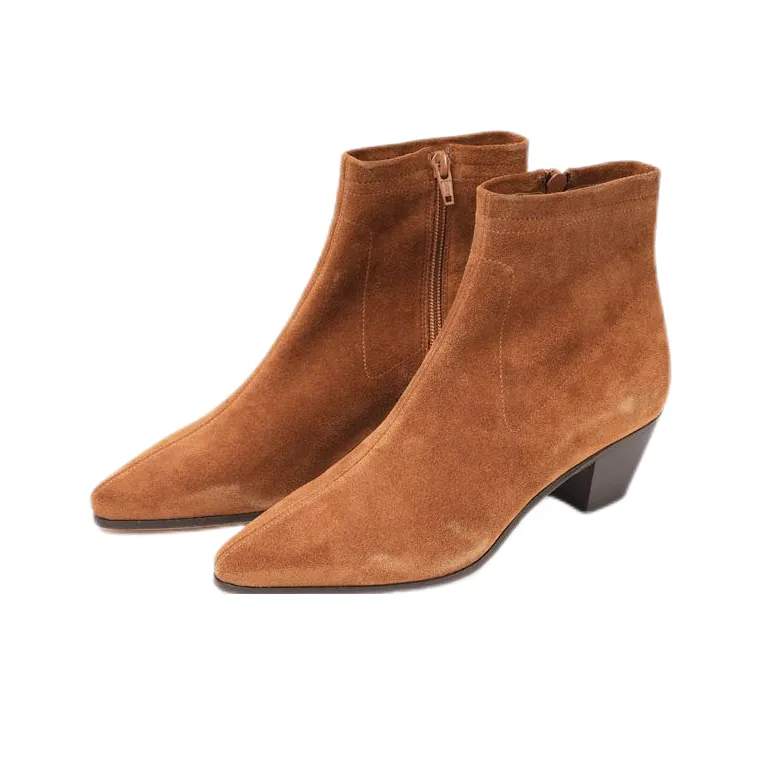 Maje Ankle Boots Women's Camel-1