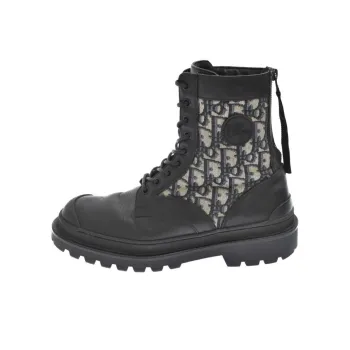 DIOR Explorer Martin Boot Men's Beige Black
