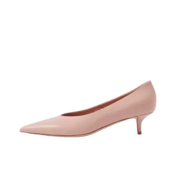 Burberry Slim Heel High Heels Women's Dark Pink