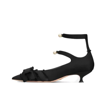 DIOR Slim Heel High Heels 4cm Women's Black