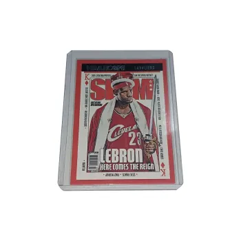 PANINI NBA Hoops LeBron James Limited Edition Teca SLAM. Cover Magazine LeBron James Basketball Card Sports Cards 1 Pc