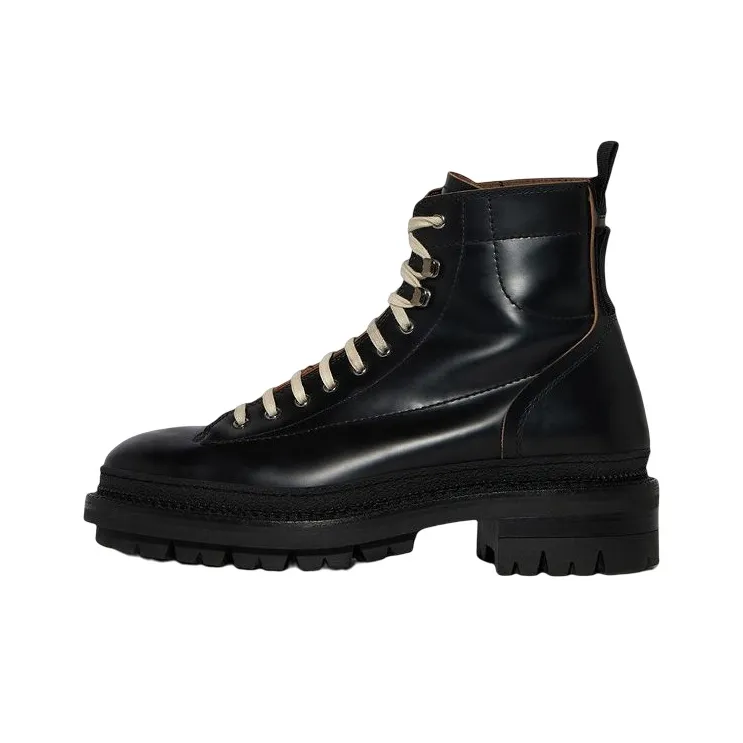 DSQUARED 2 Short Martin Boot Men's Black-0