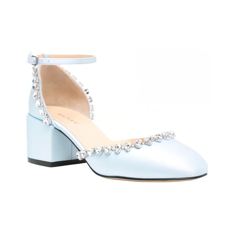 MACH & MACH Audrey 55mm Satin Pumps-2