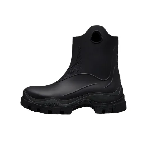 Moncler Misty Round Toe Rain Boots Women's