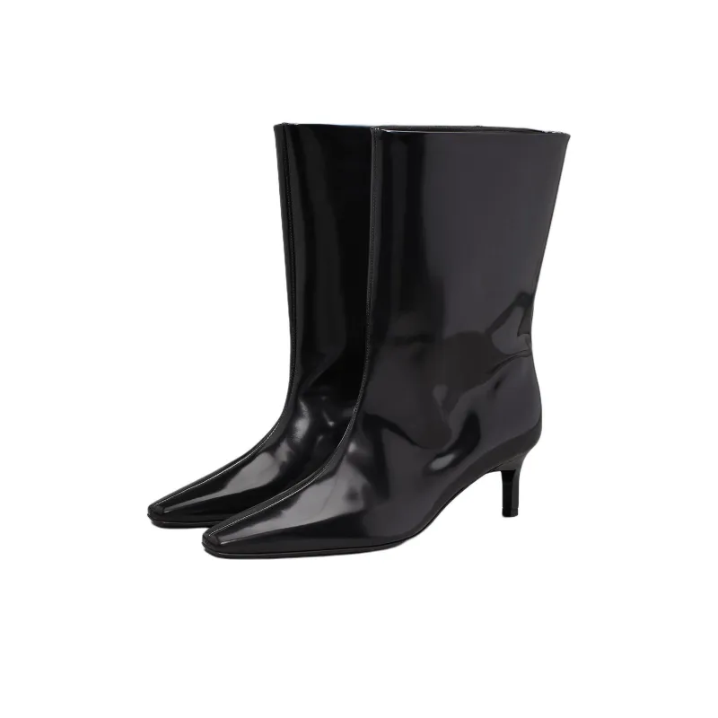 CALVIN KLEIN Ankle Boots 5cm Women's Black-2