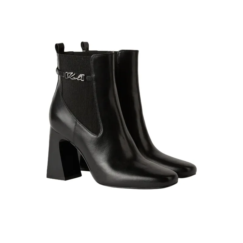 KARL LAGERFELD / Karl Lagerfeld Jeans Astra Nova Leather Boots Women's-2