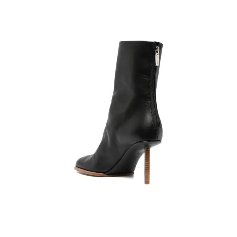 Jacquemus Les Bottines Rond CarrÃ© 80mm Boots-4