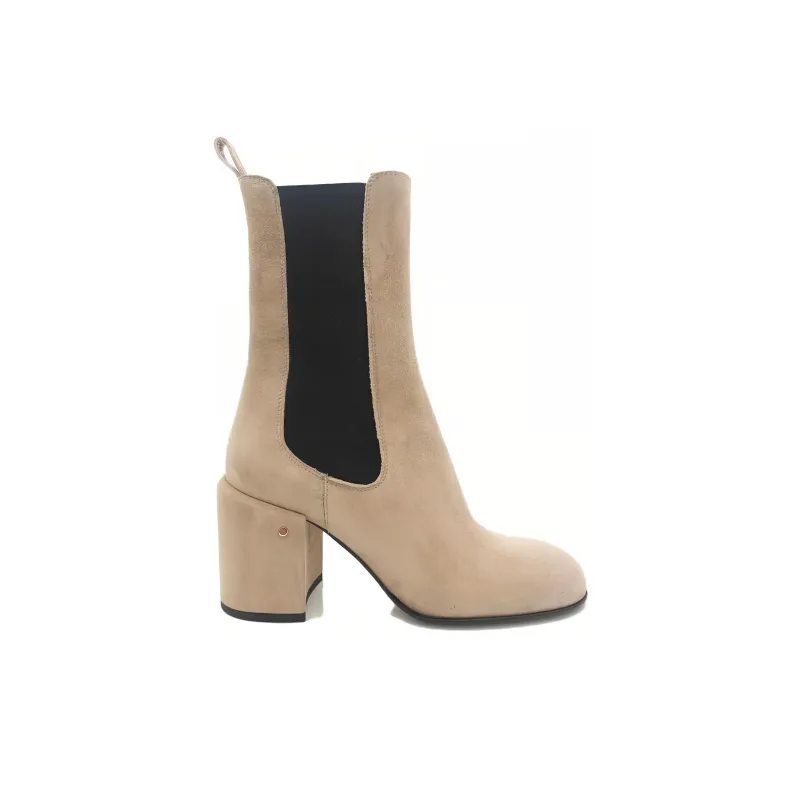 Laurence Dacade Short Chelsea Boots 8cm Women's Umber-1