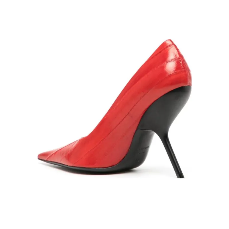 FERRAGAMO Eva 105mm Leather Pumps-4