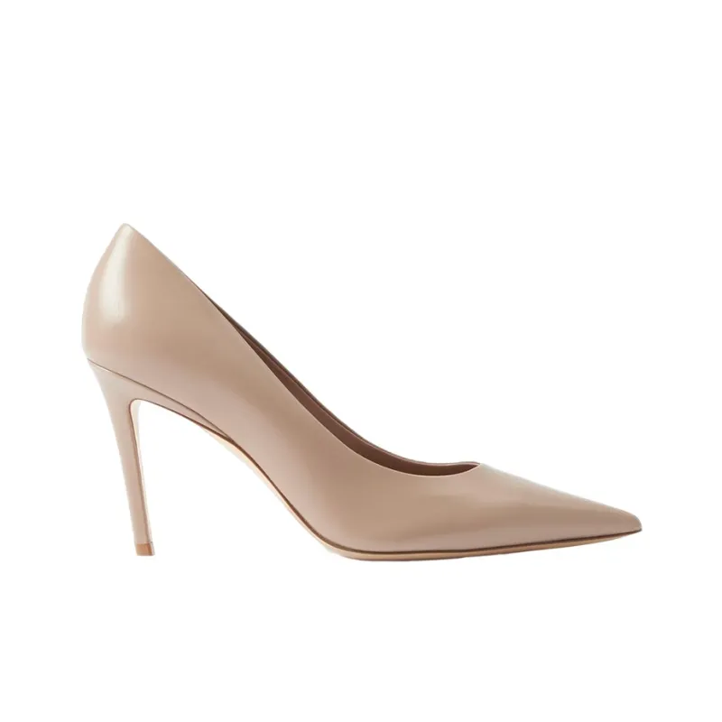 Burberry 85mm Leather Pointed-toe Pumps-1
