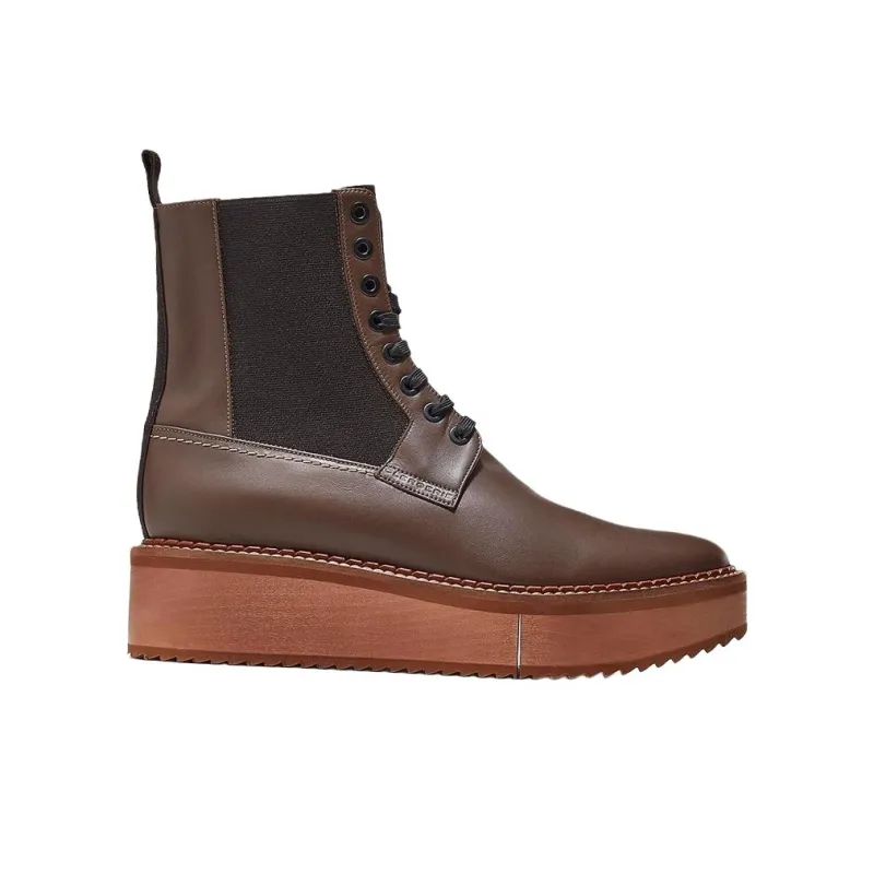 CLERGERIE BRENDY Ankle Boots 4.5cm Women's Brown-1