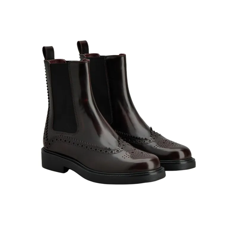 TOD'S Tods Round Toe Ankle Boots Women's-2