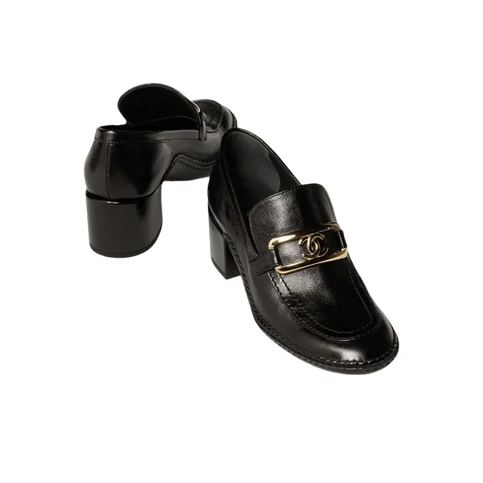 CHANEL High Heels Women's Black-3